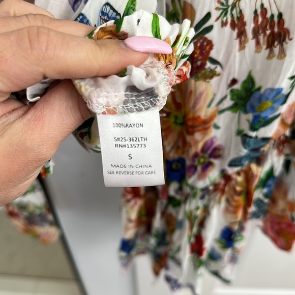 Vici Summer Harvest Off The Shoulder Bell Sleeve Top - Picture 12 of 12